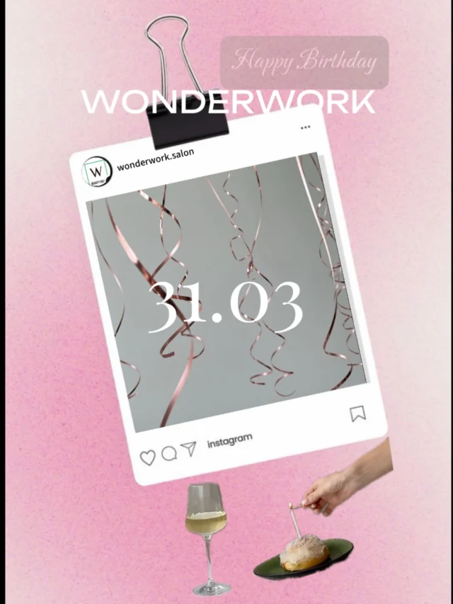 подробиці будуть в профілі @wonderwork.salon 🎂
слідкуйте ..